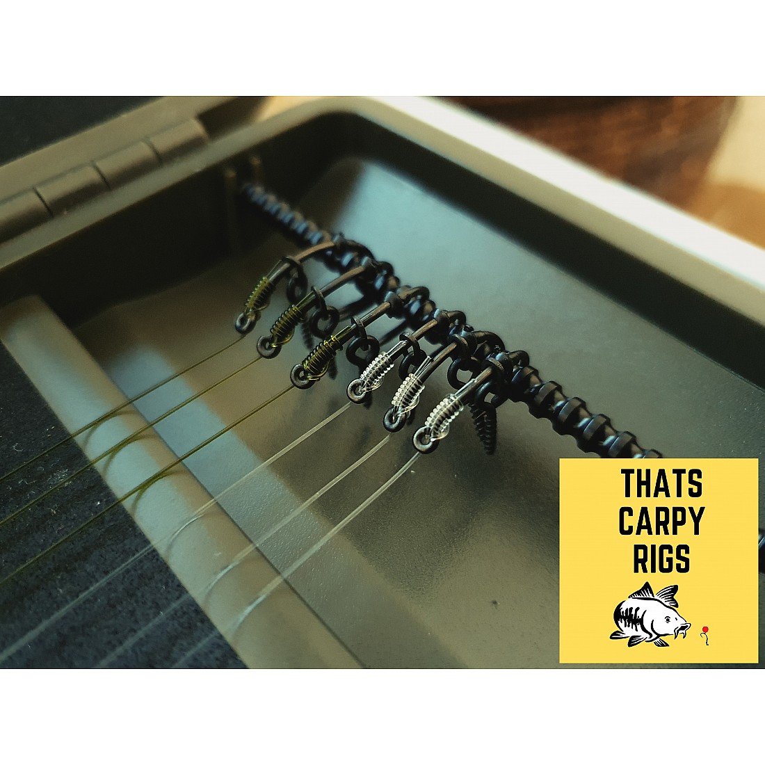 IQ2 German Rigs Professionally Tied Carp Rigs